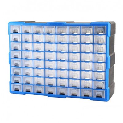 High Quality Factory Price 64 Drawers Multifunctional Plastic Storage Parts Tool Box