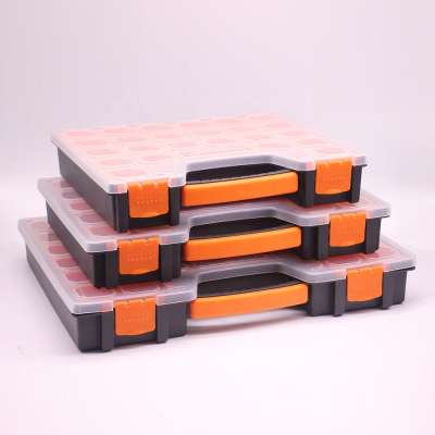 China supplier customize logo adjustable divided cardboard plastic organizer case with small tray