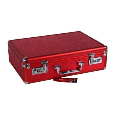 Aluminum alloy case multi-function household electric hand tool box carrying case gift box storage case thickening