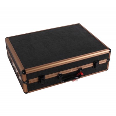 Portable aluminum toolbox instrument case medicine equipment part tool case wine Box tool packaging