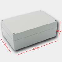 Cheap sensor aluminum enclosure for electrical junction 230x150x85mm