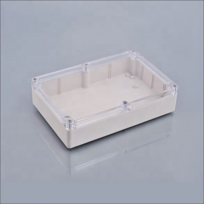 Clear Cover IP65 Plastic Waterproof Enclosure Junction Box for Electrical Panel