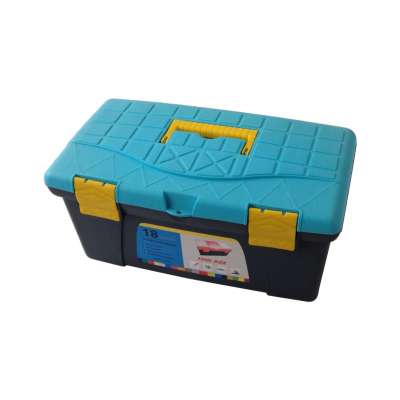 18 Inch Plastic Tool Box Tool Case Storage Organizer Kit Set Protecting Tool toolbox