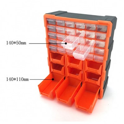 Clear Parts Storage Muti-Function Box Plastic Drawer