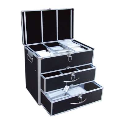 Toolbox Aluminum Tool Case Suitcase Password Box Impact Resistant Safety Case File Box Camera Equipment Case