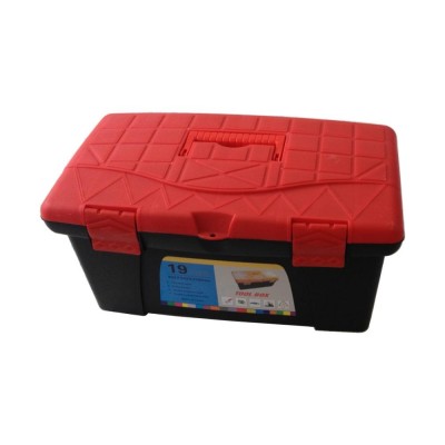 plastic tool box with handle, tray, compartment, storage and organizers toolbox