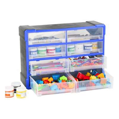 Drawer Plastic Organizer Box/ plastic stackable drawer