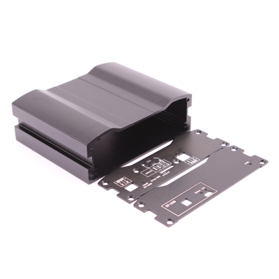 Electric outlets aluminum enclosure junction box PCB extrusion box 112*38 mm Digital Amplifier aluminum switch box