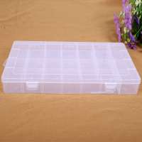 Multifunctional Transparent Storage Kit Plastic Container Box with 28 Compartments