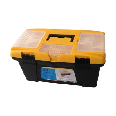 Multi-function PP plastic tool box 19 inch portable tool box for car tool home toolbox case for tools